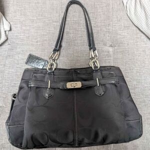 Black Coach Handbag